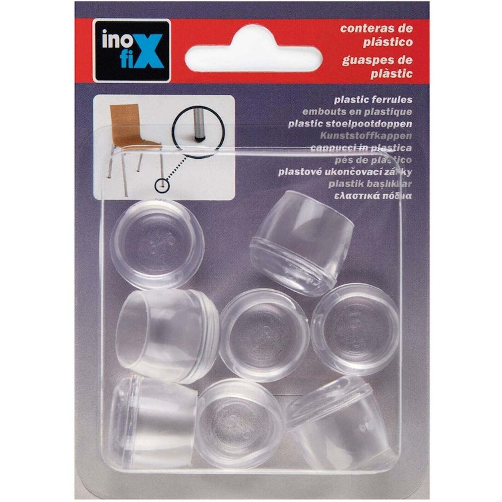 Protetores de Cadeiras 16mm Transparentes Inofix
