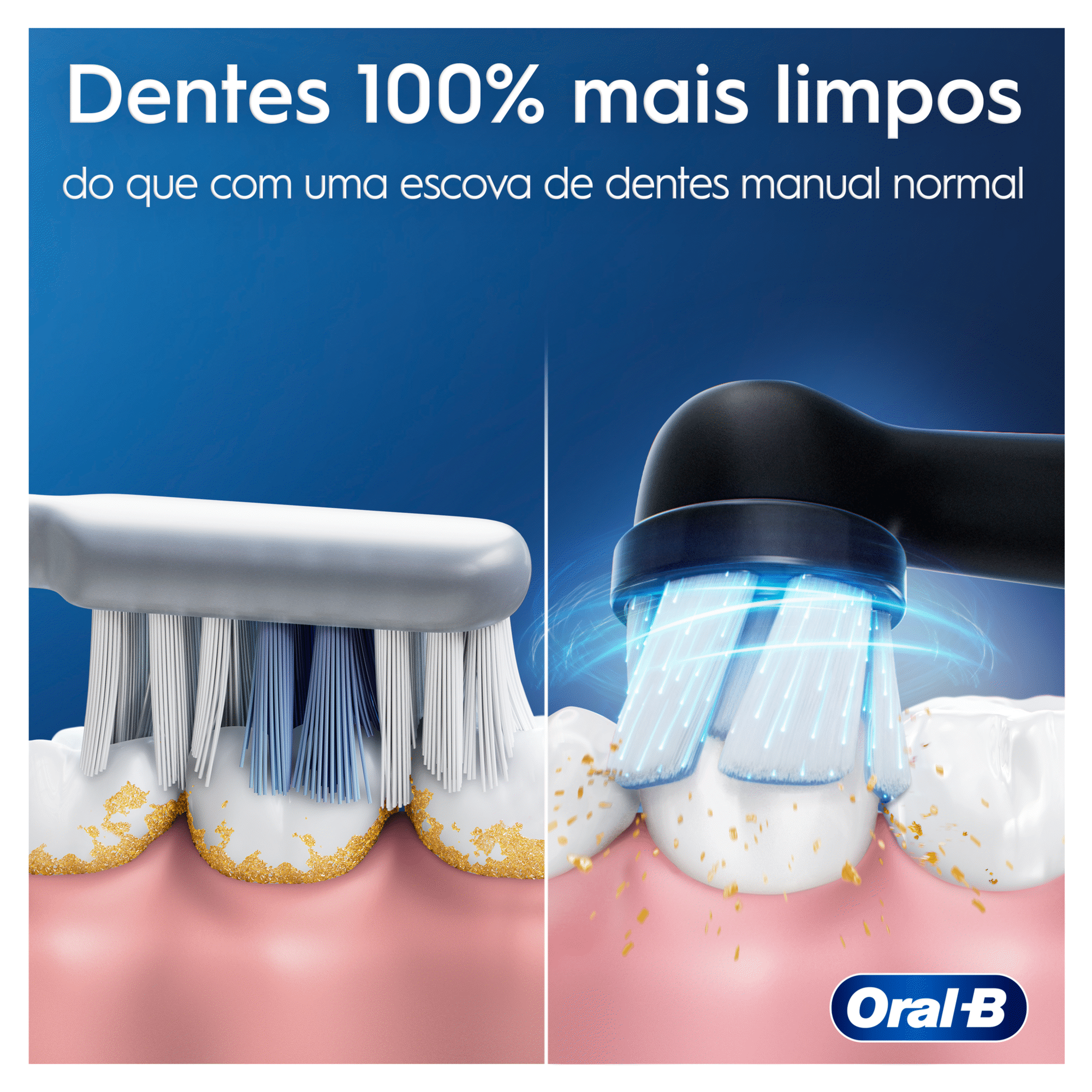 Escova de Dentes Elétrica iO2 Preta