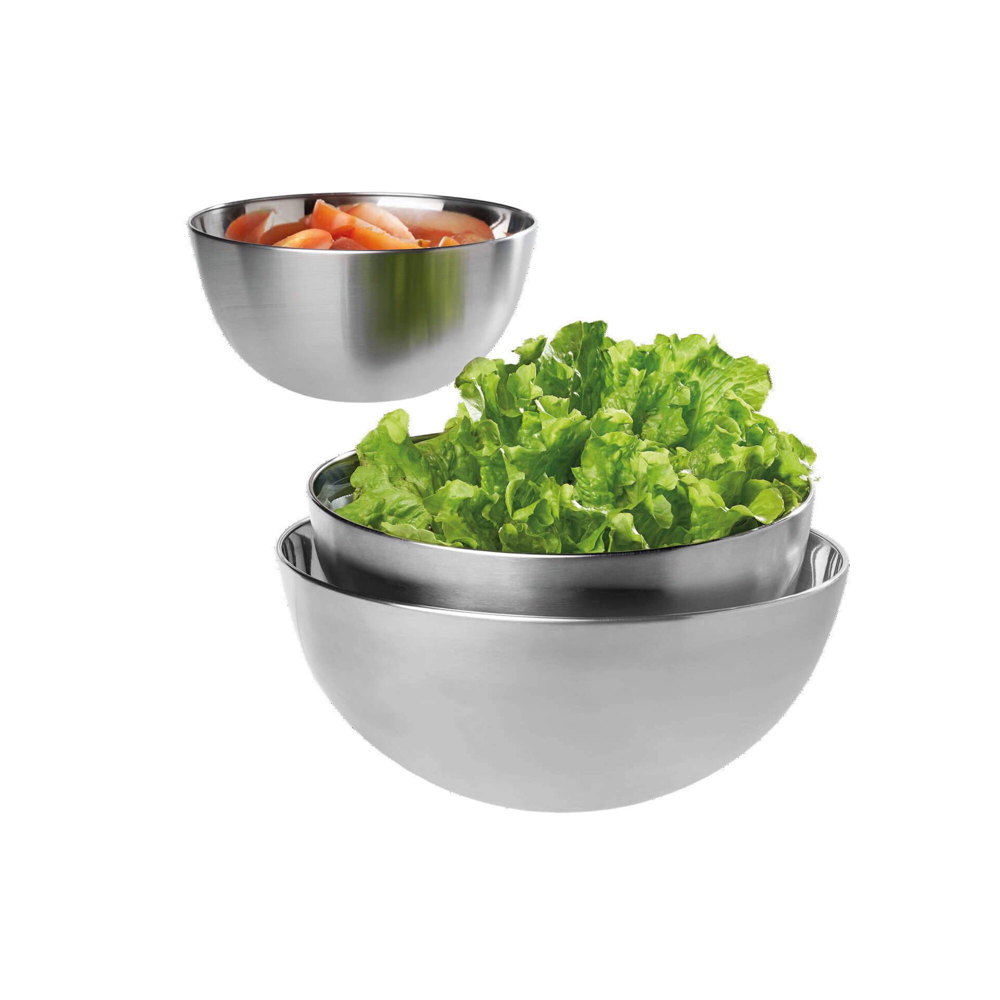 Saladeira Inox 19cm Groove