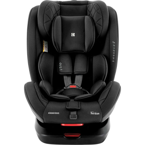 Cadeira Auto I-Size 40-150cm Isofix Rotativa Cinza Itrip Kikka Boo
