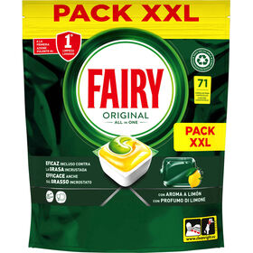 Detergente Máquina Loiça Pastilhas Original Tudo em 1 Limão