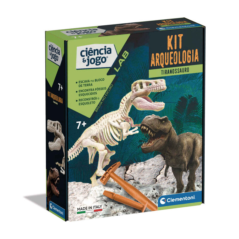 Clementoni - Kit Arqueologia Tiranossauro Rex