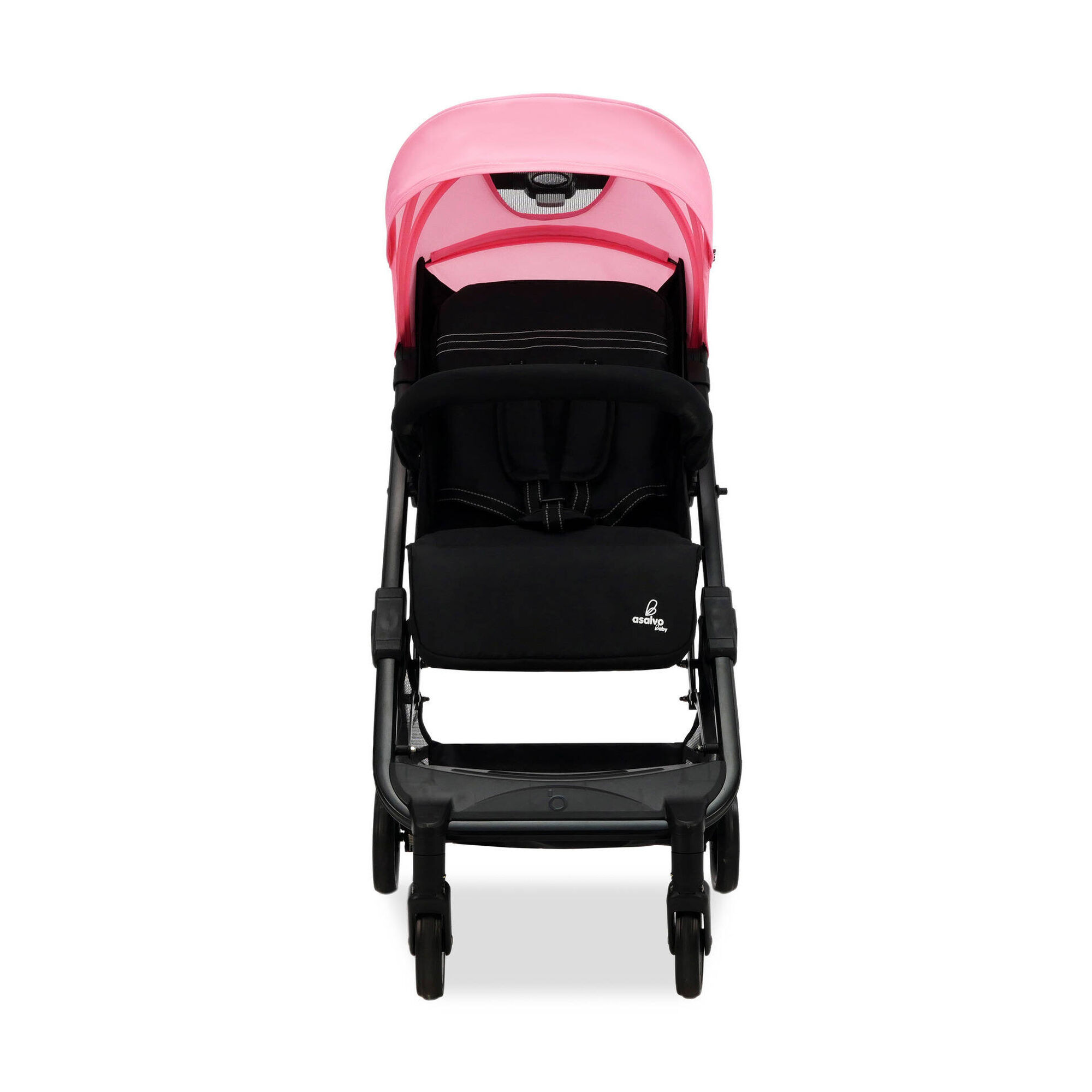 Carrinho de Passeio Preto e Vermelho Flight