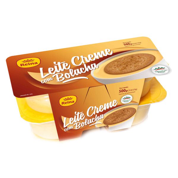 Leite Creme com Bolacha Reina