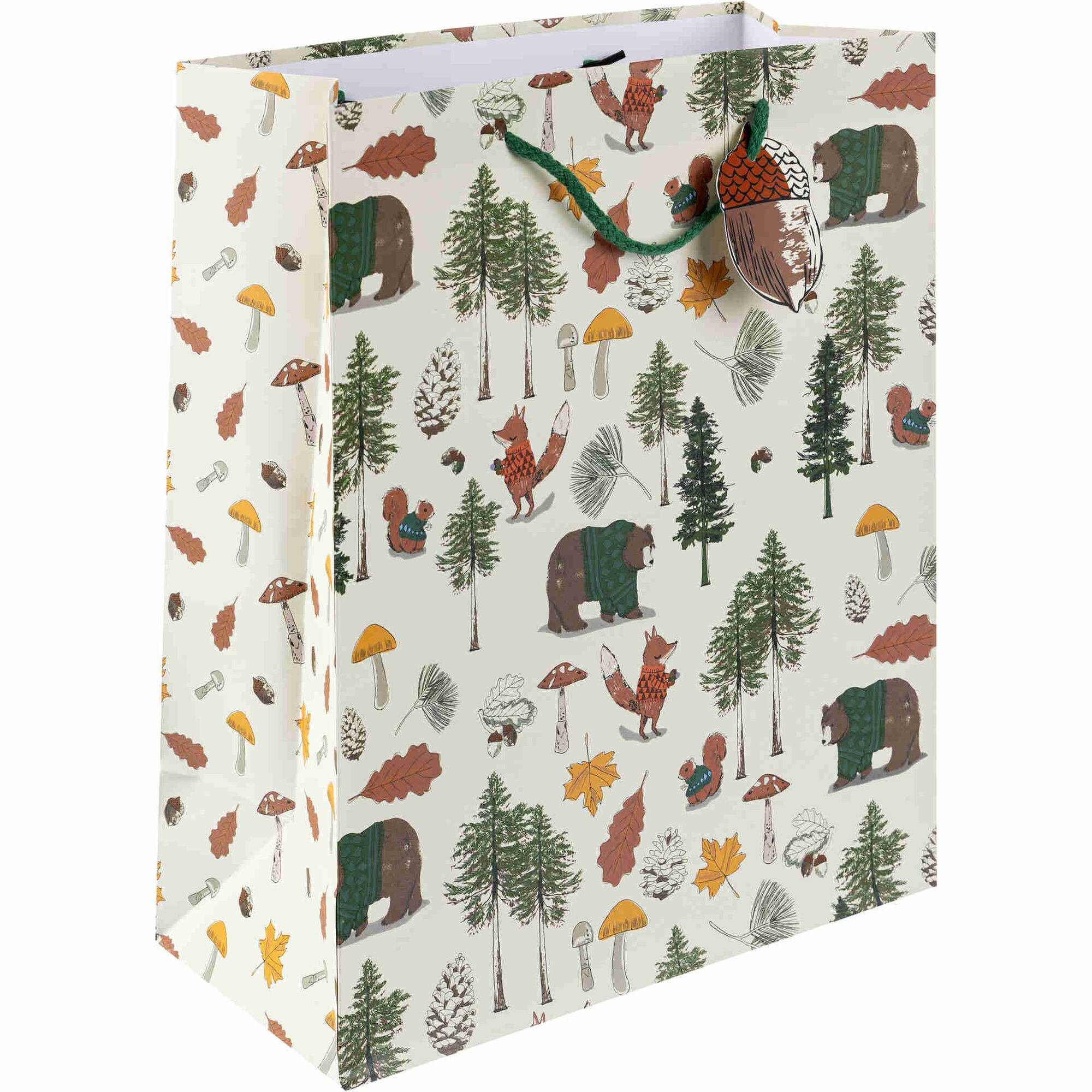 Saco para Presentes Winter Forest 28x34,5x14cm