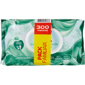 Papel Higi&eacute;nico H&uacute;mido Camomila e Aloe Vera Pack Familiar Continente