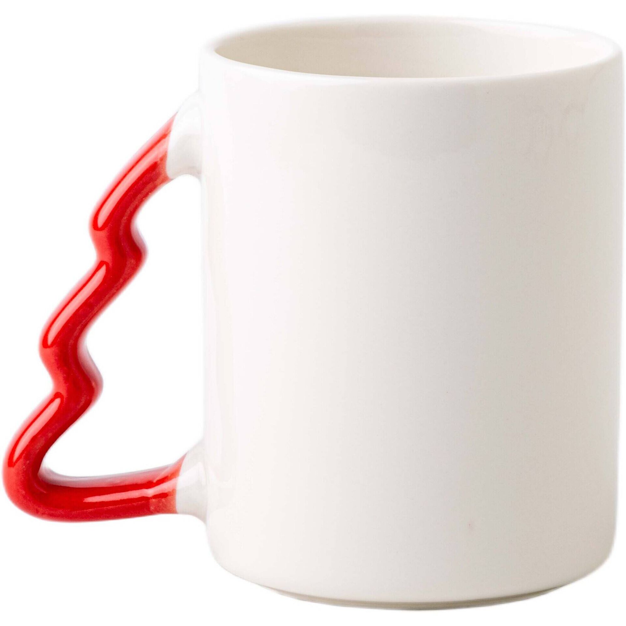 Caneca Pai Natal Presente Mão Asa em Árvore