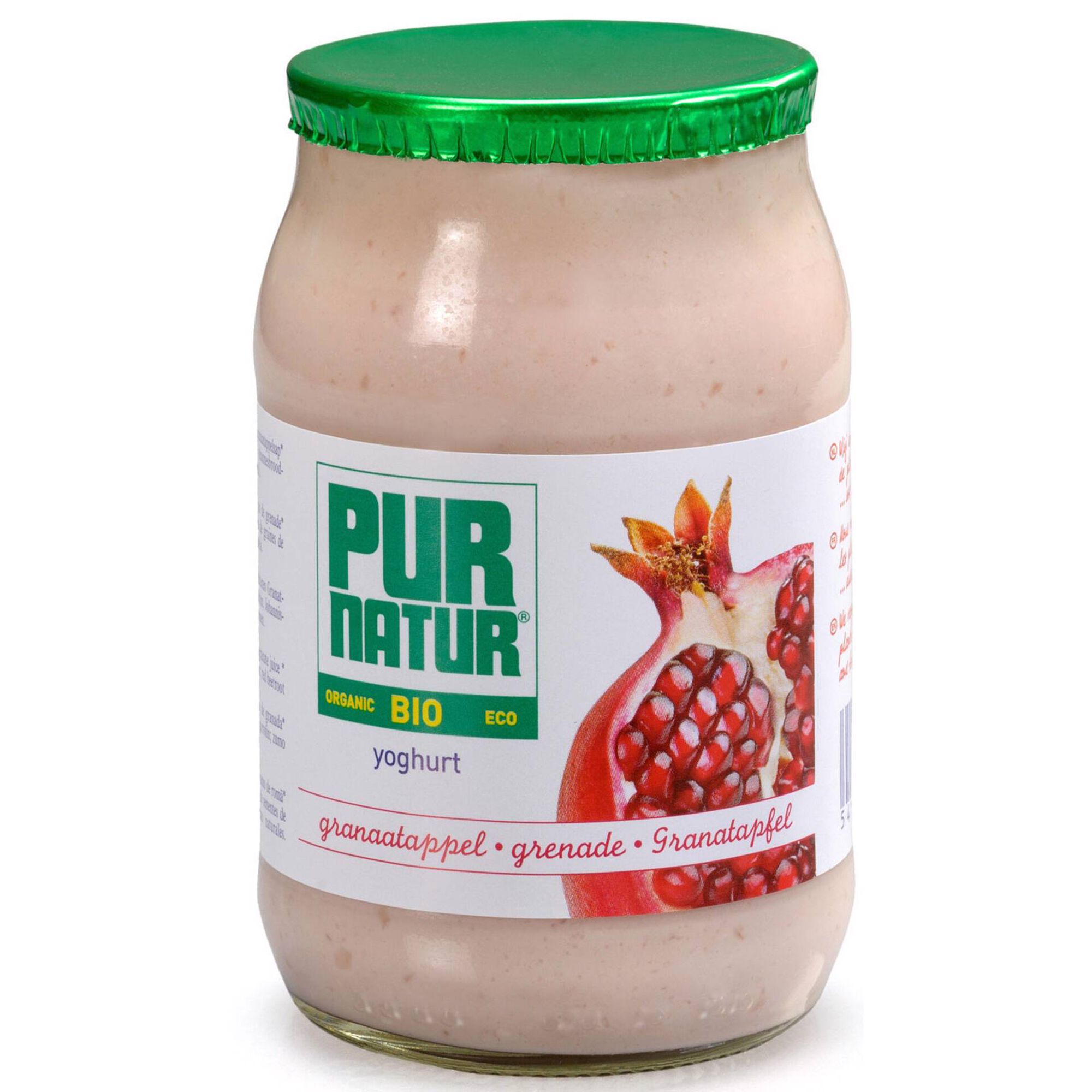 Iogurte Pedaços Romã Biológico Iogurte Pedaços Romã Biológico
