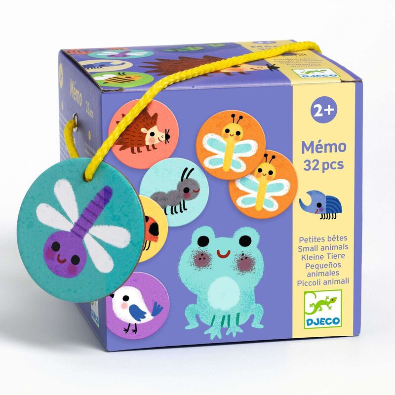 Djeco - Jogo de Memória e Associação Pequenos Animais