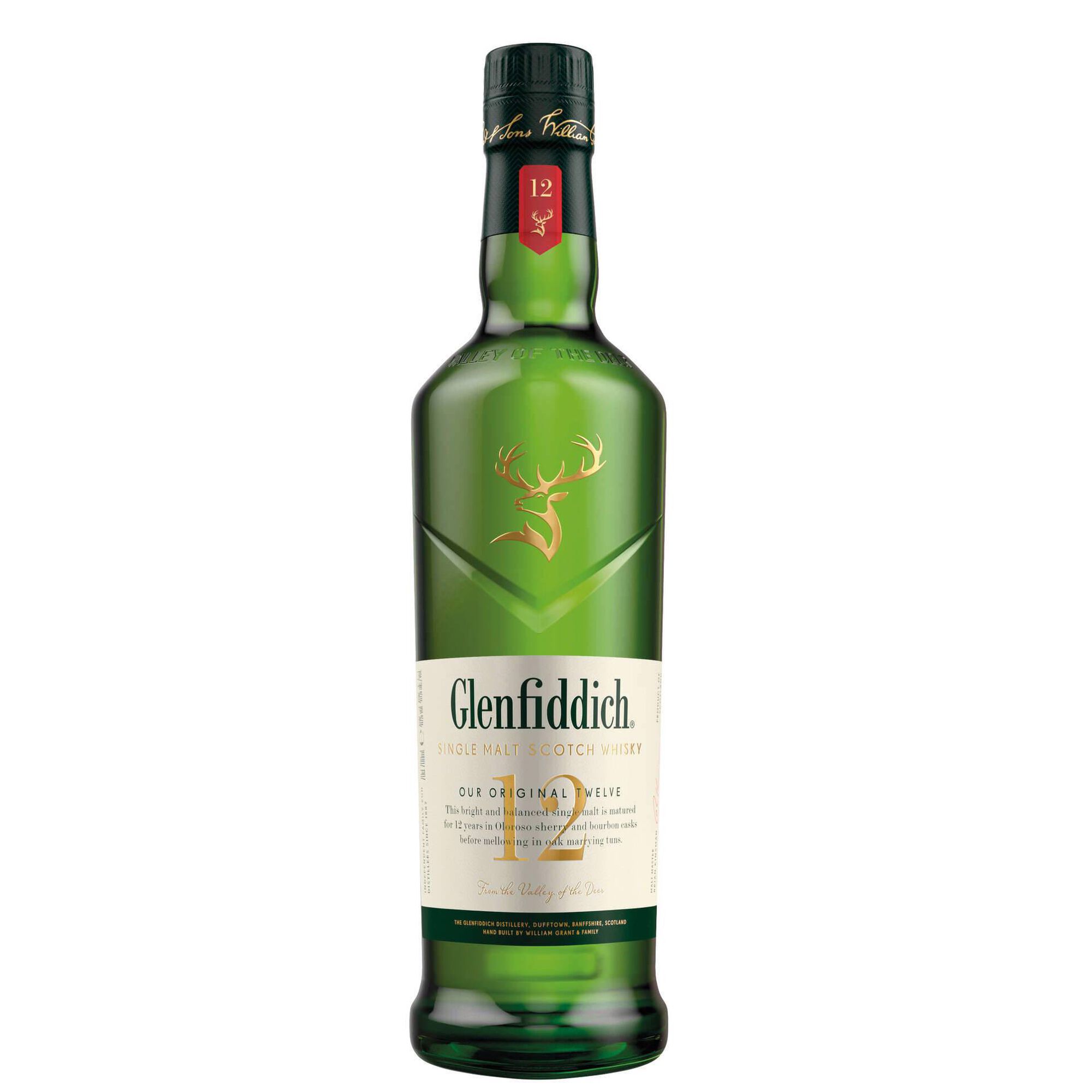 Glenfiddich 12 Anos Single Malt Whisky Scotch