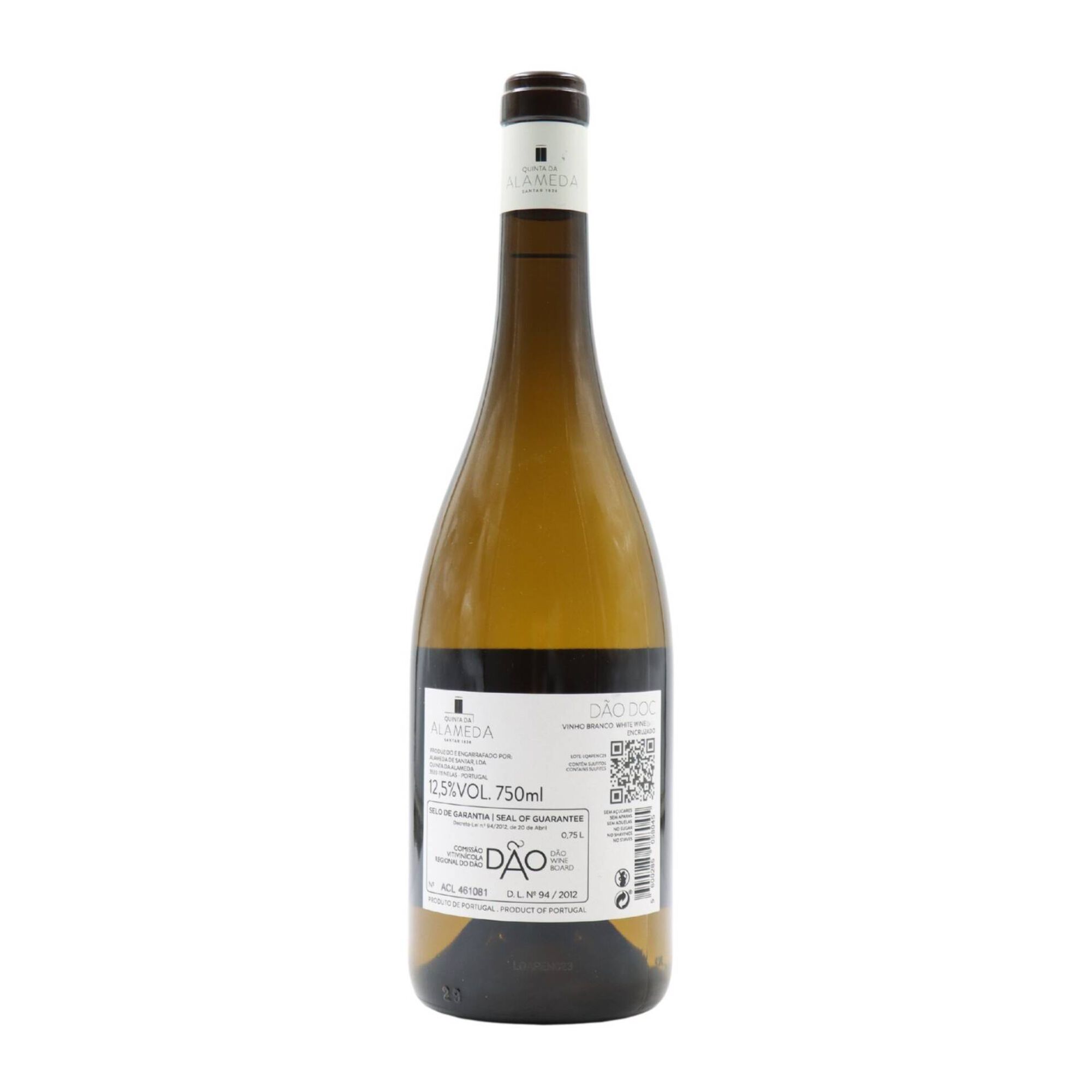 Quinta Da Alameda Parcelas Encruzado D&atilde;o Vinho Branco