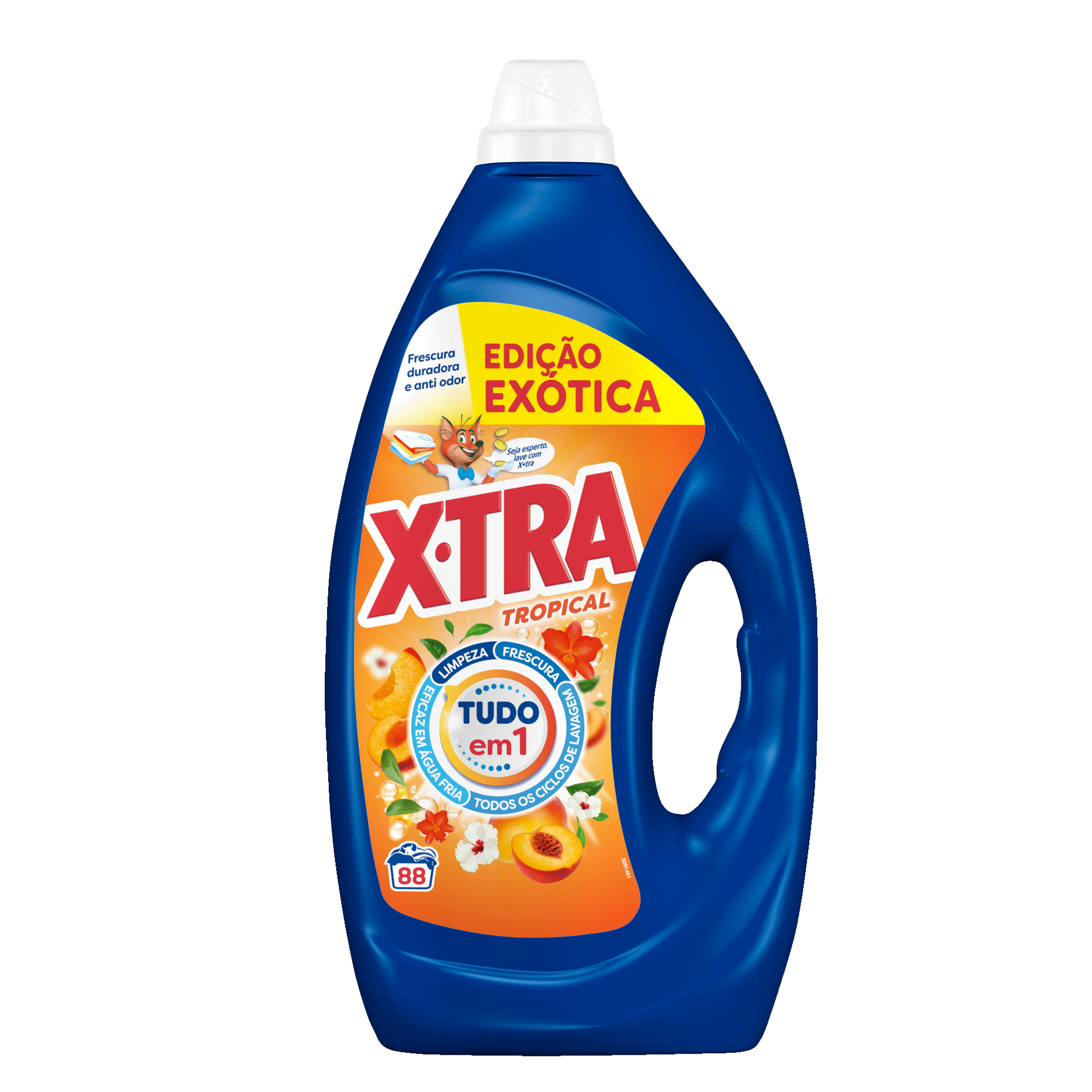 Detergente M&aacute;quina Roupa L&iacute;quido Tropical X-TRA