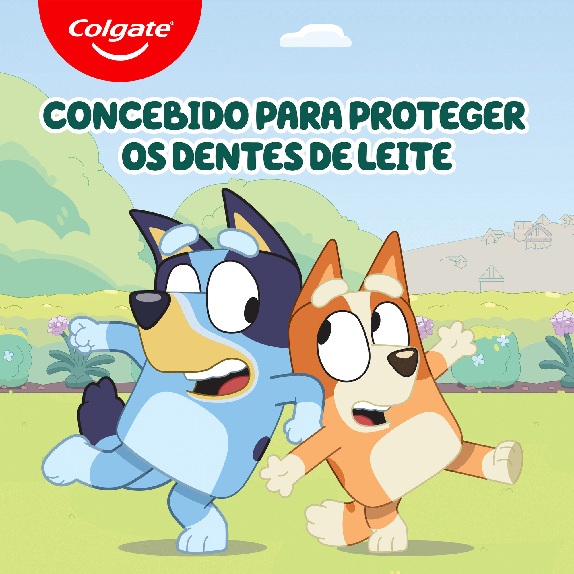 Pasta de Dentes Crian&ccedil;a Bluey 0 a 5 Anos Colgate