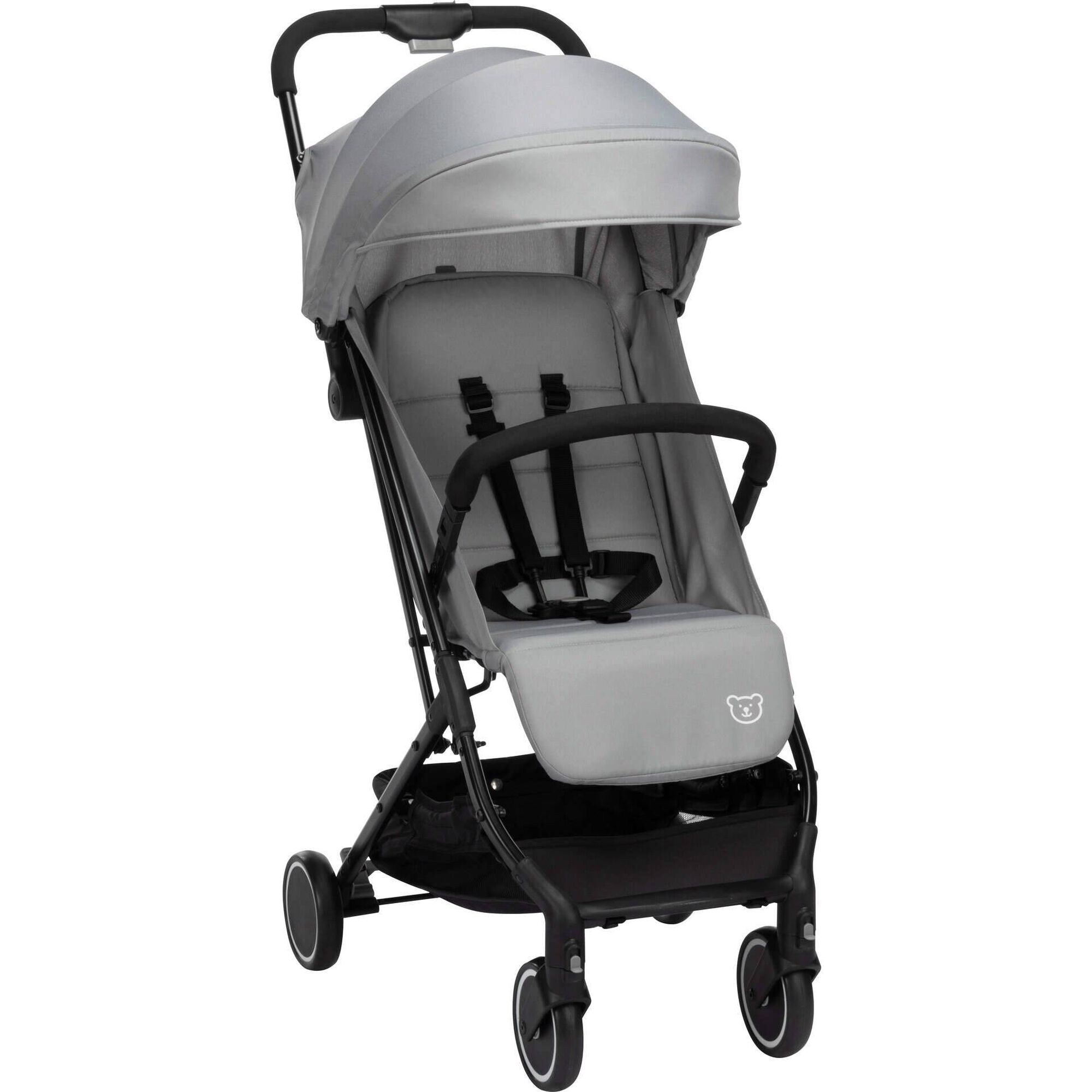 Carrinho de Passeio Cinza Douro Happy Bear