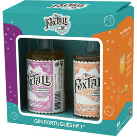 Gin The Foxtale Citrus Miniatura + The Foxtale Passion Miniatura + Copo