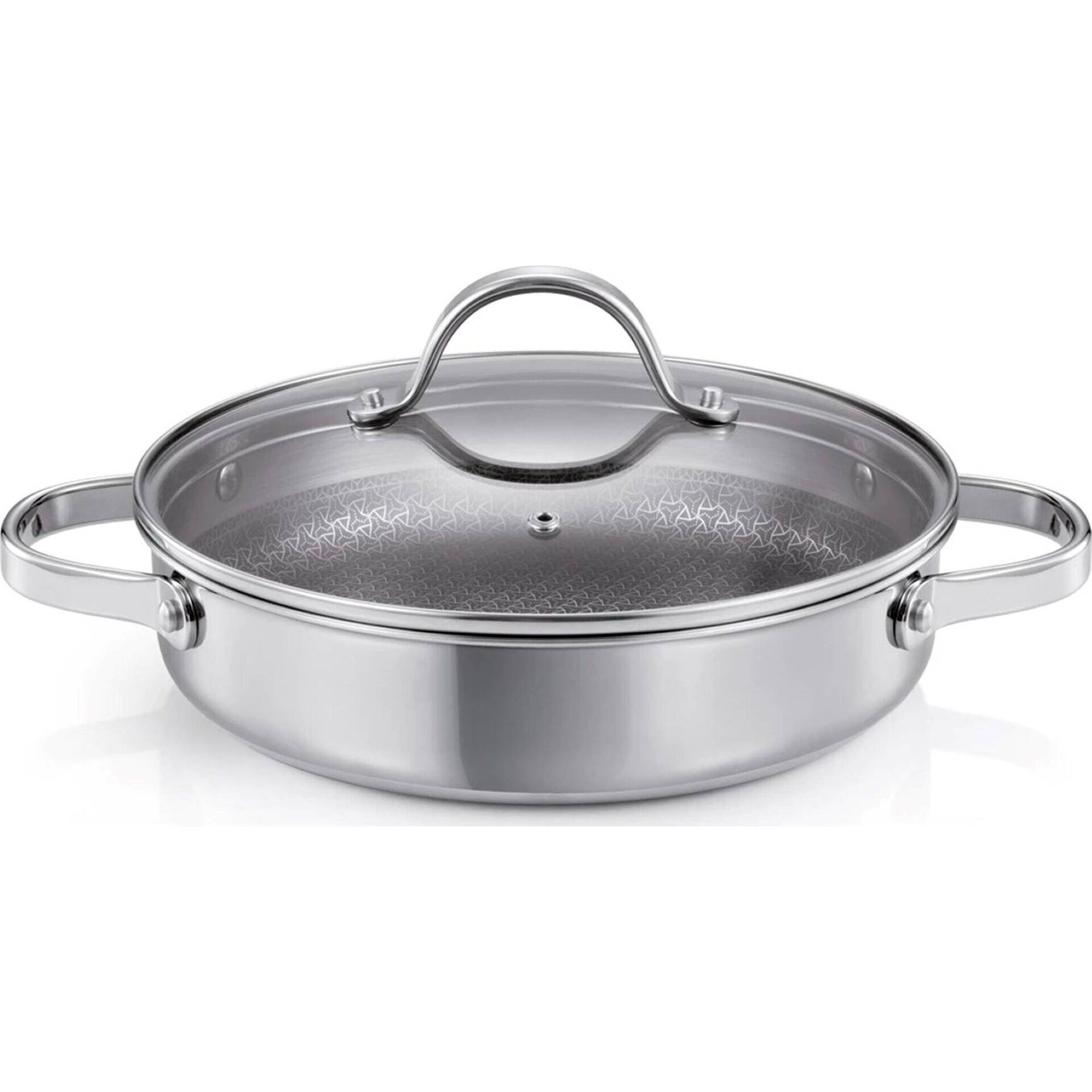 Ca&ccedil;arola Baixa Steelcraft 28cm Tescoma
