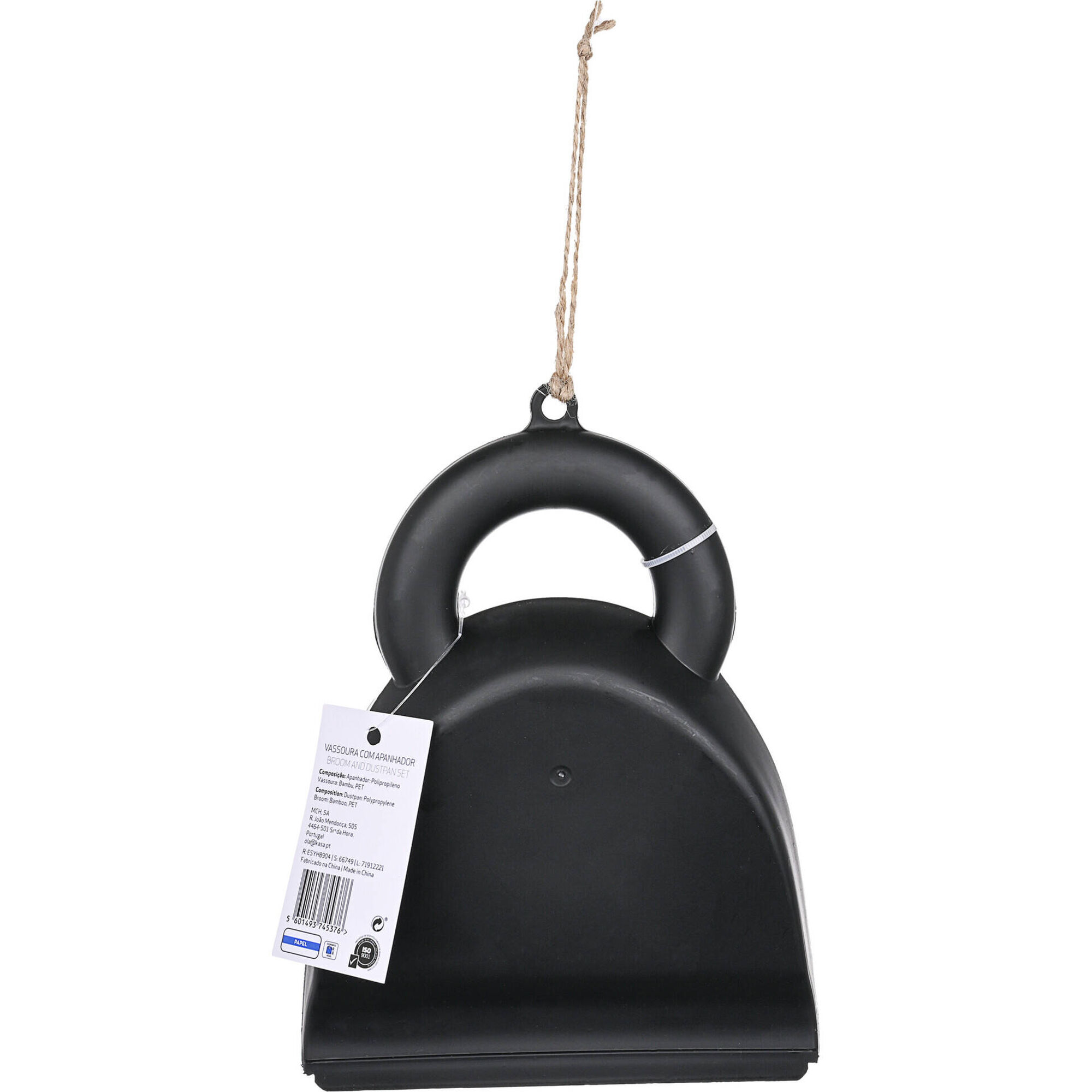 Conjunto Vassoura e Apanhador em Bambu Kasa