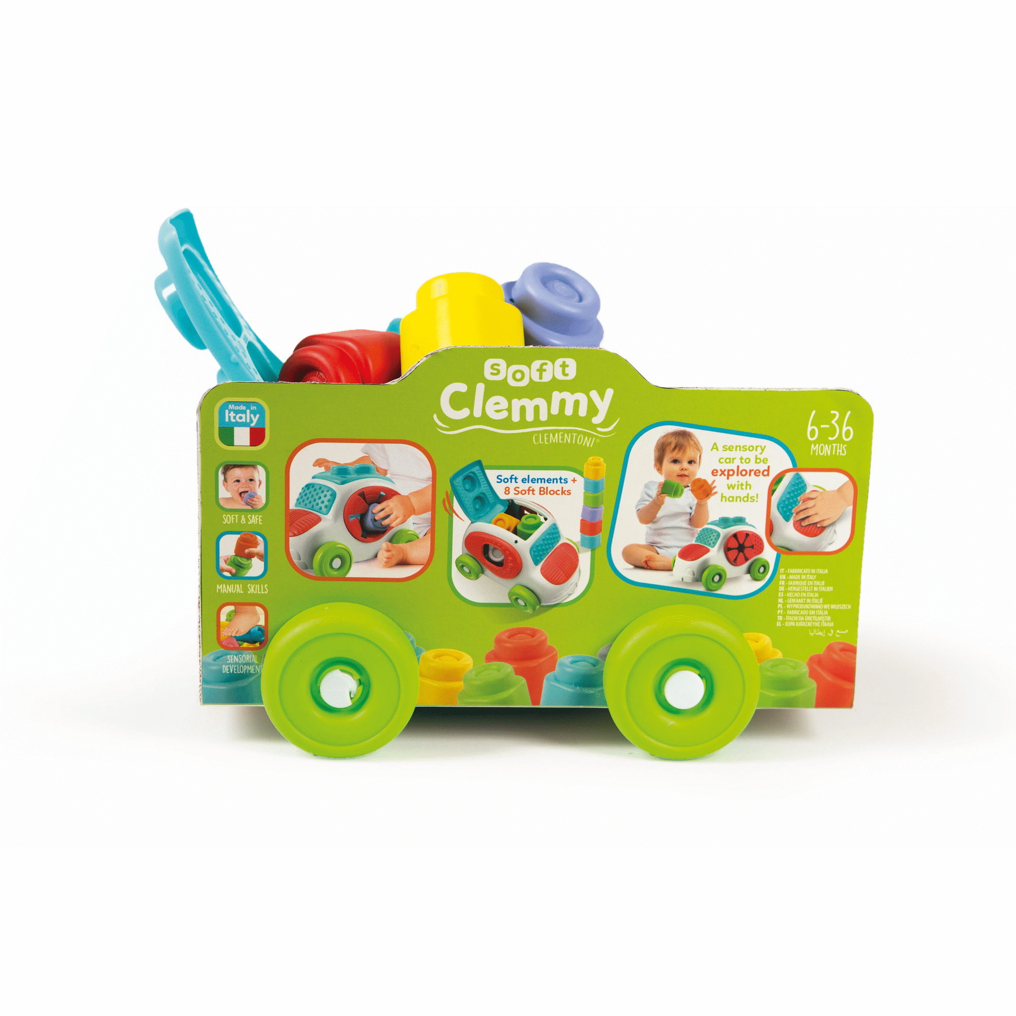 Carro Sensorial Soft Clemmy