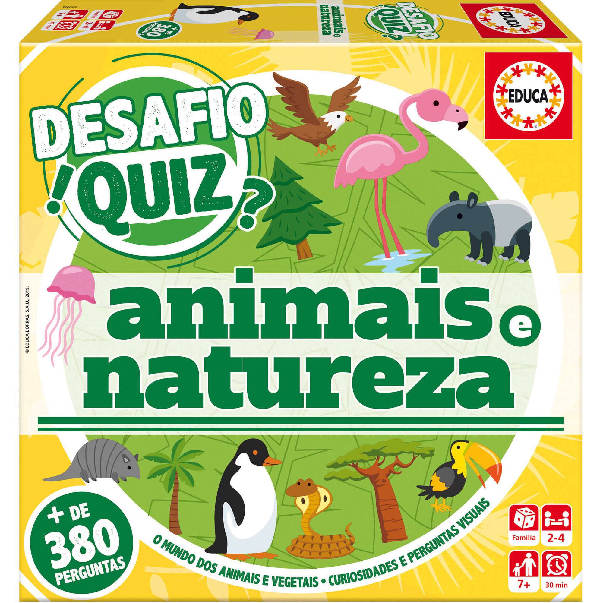 Desafio Quiz - Animais e Natureza