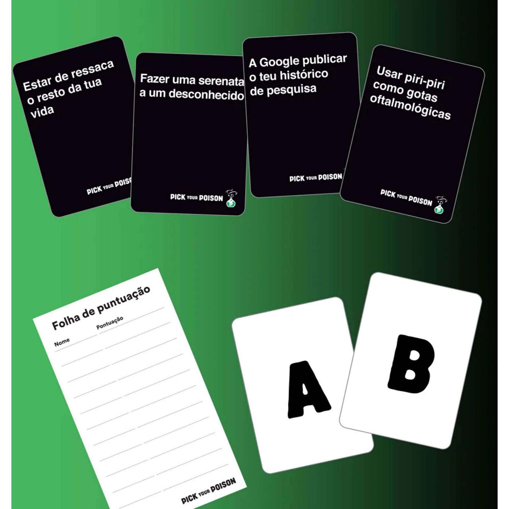 Creative Toys - Jogo Pick Your Poison (Edi&ccedil;&atilde;o Adulto)