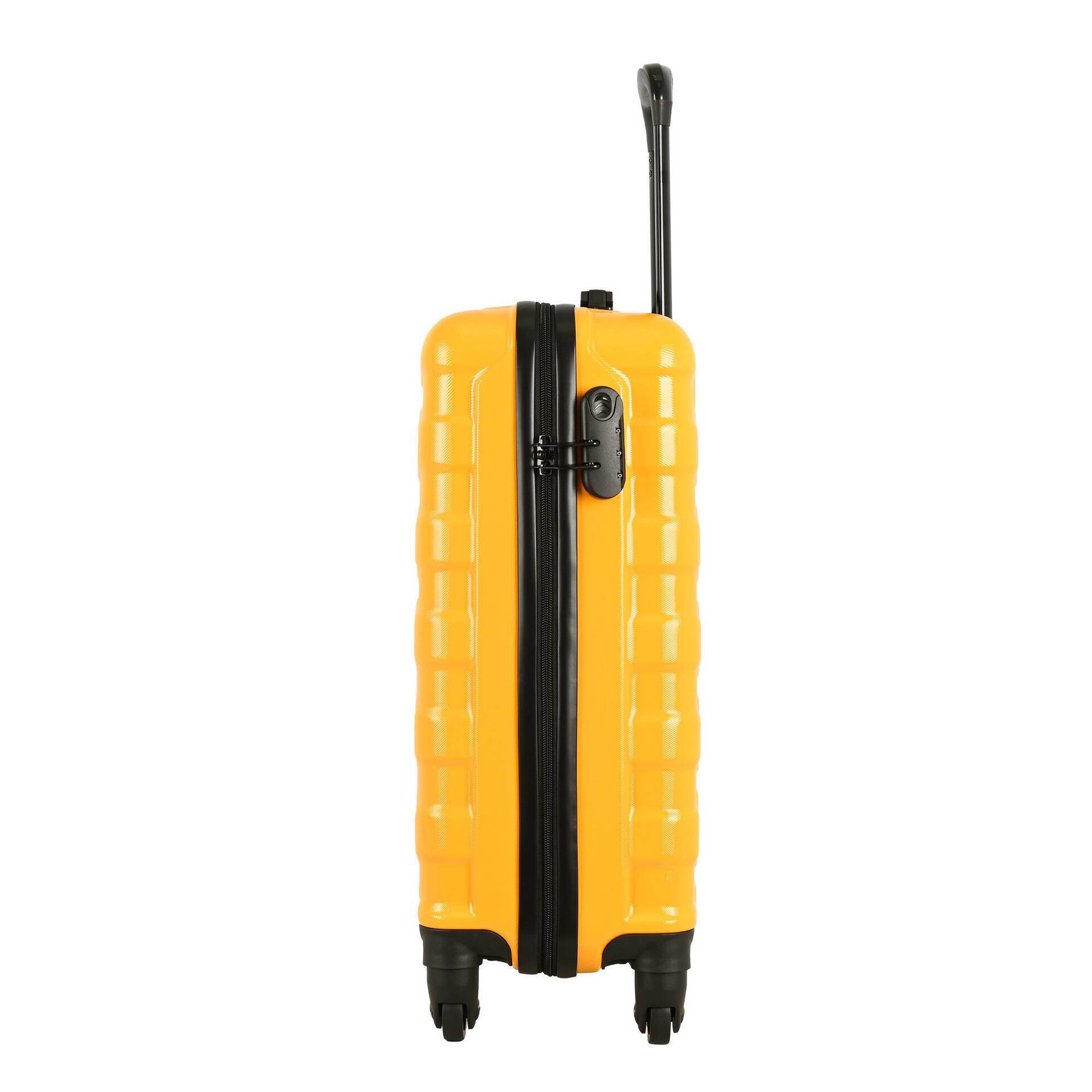 Mala de Cabine 4 Rodas Amarelo Santorini