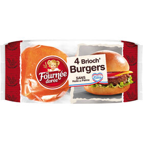 Pão de Hambúrguer Brioche