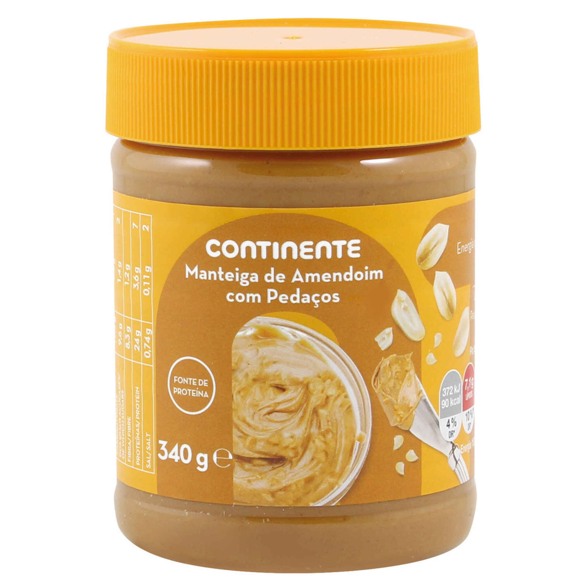 Manteiga de Amendoim Pedaços Manteiga de Amendoim Pedaços