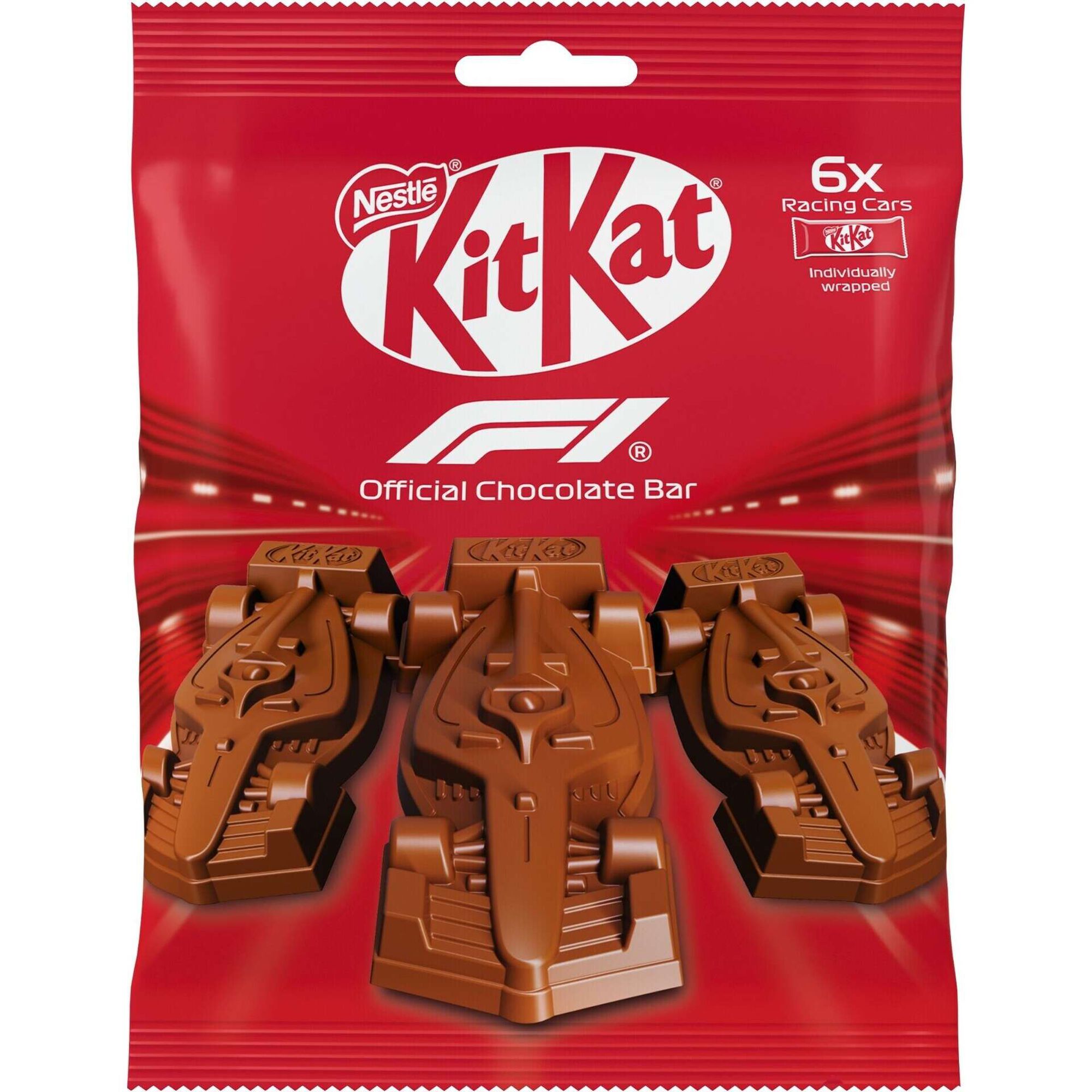Snack de Chocolate Carro F1 Kit Kat