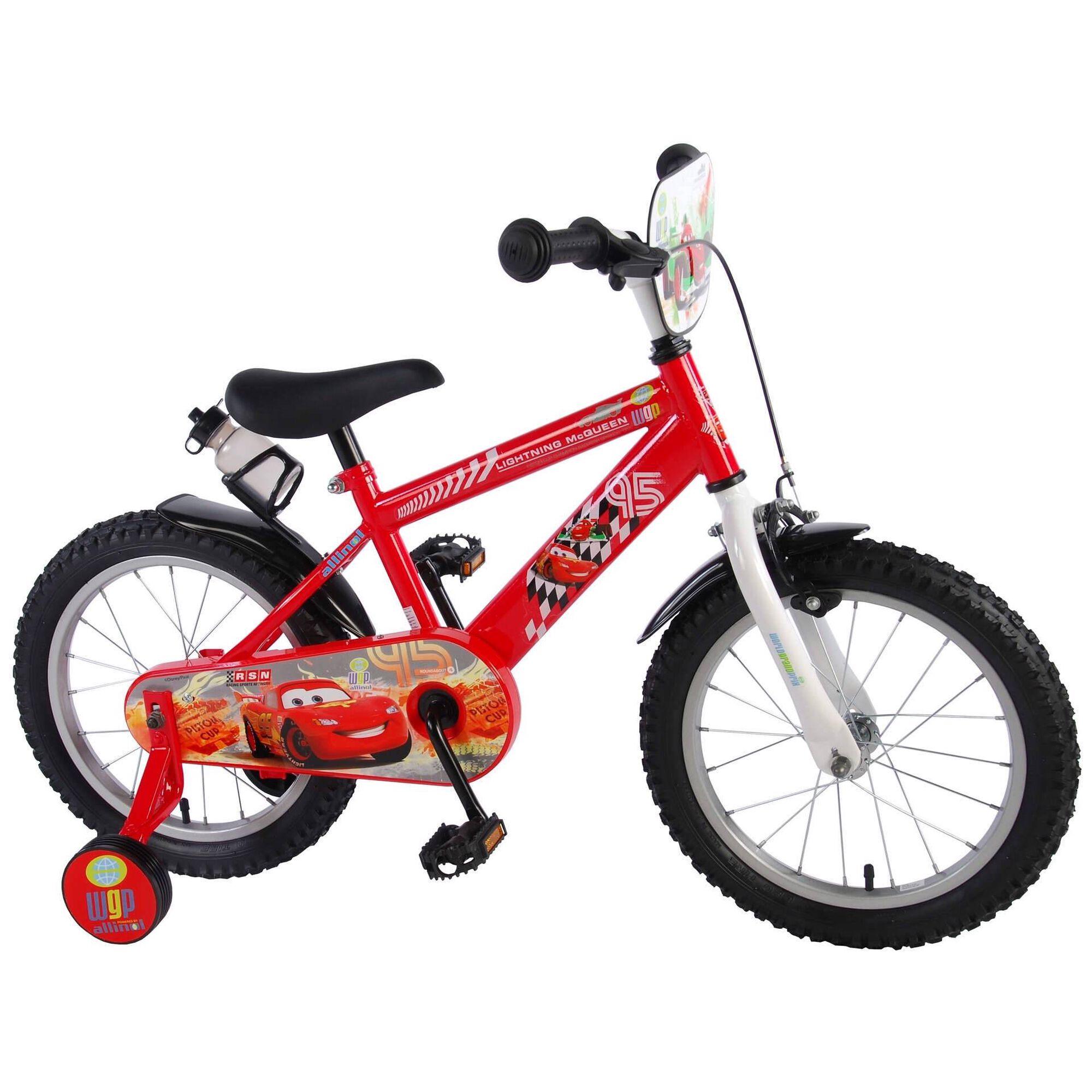 Bicicleta de Criança Roda 16'' 4-6 Anos Vermelha