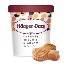 Gelado Speculoos Caramel Biscuit & Cream H&auml;agen-Dazs