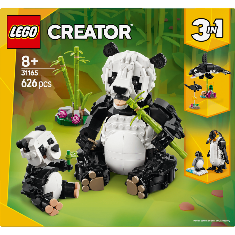 LEGO Creator - Animais Selvagens: Família de Pandas - 31165