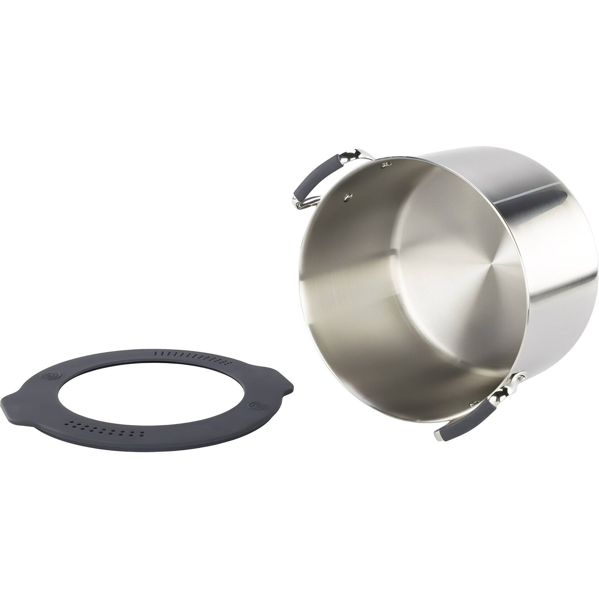 Ca&ccedil;arola Inox Empilh&aacute;vel 16cm Kasa