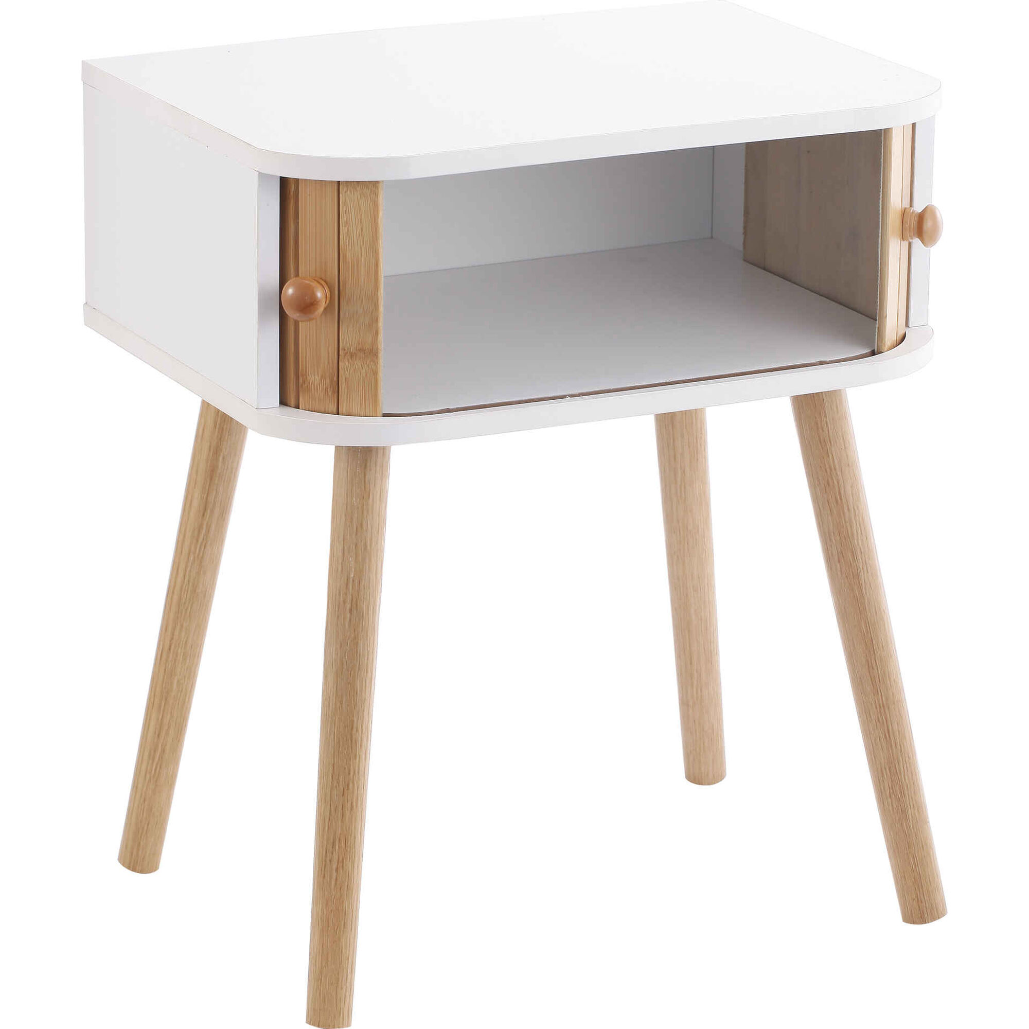 Mesa de Apoio com Gaveta 30x40x47cm Bazar&atilde;o
