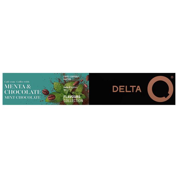 Cápsulas de Café com Menta e Chocolate Delta Q
