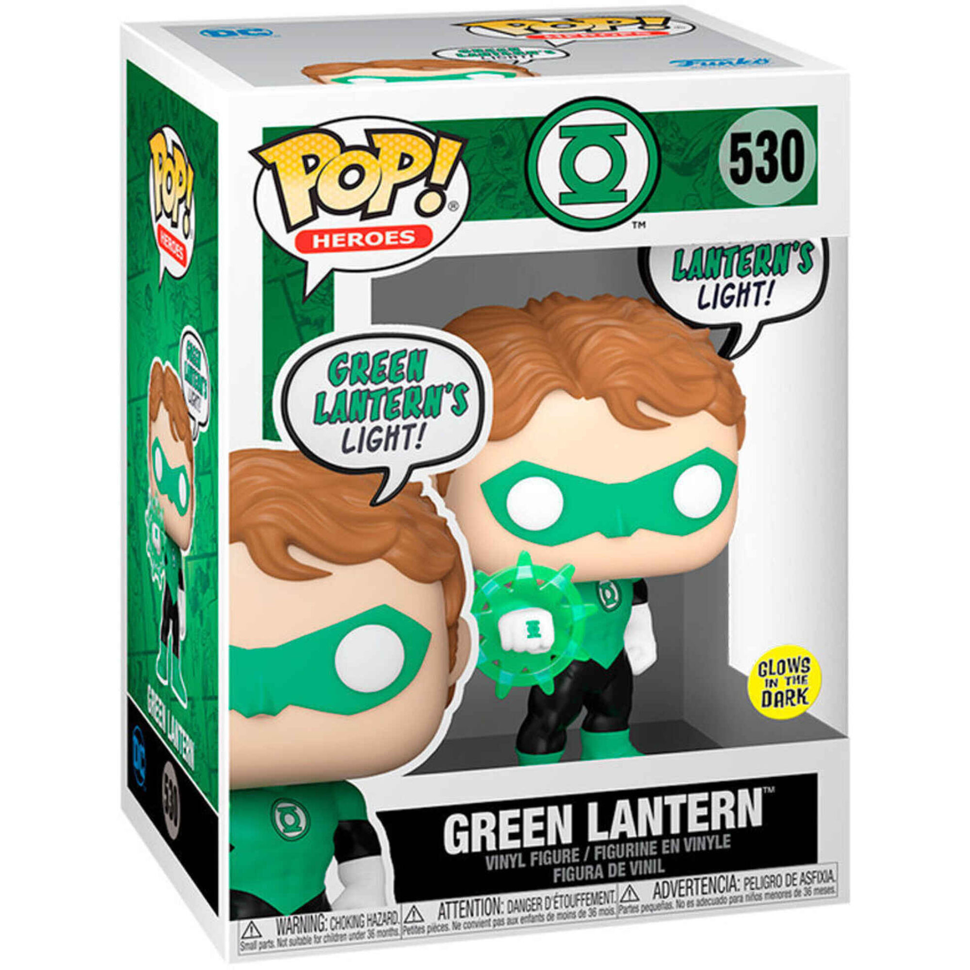 Figura DC - Green Lantern (Beware, Glow)