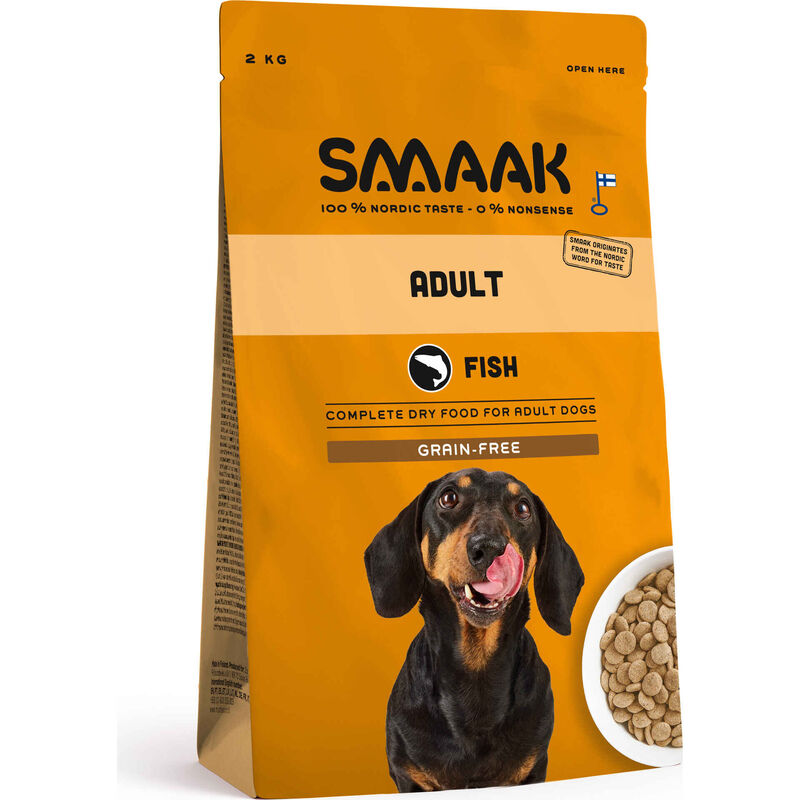 Ração para Cão Adulto Sem Cereais Salmão Smaak
