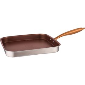 Grelhador Antiaderente 28x28cm Camada Tripla Grelhador Antiaderente 28x28cm Camada Tripla