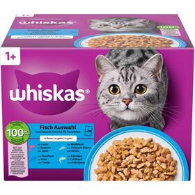 Comida H&uacute;mida para Gato Adulto Peixe Whiskas