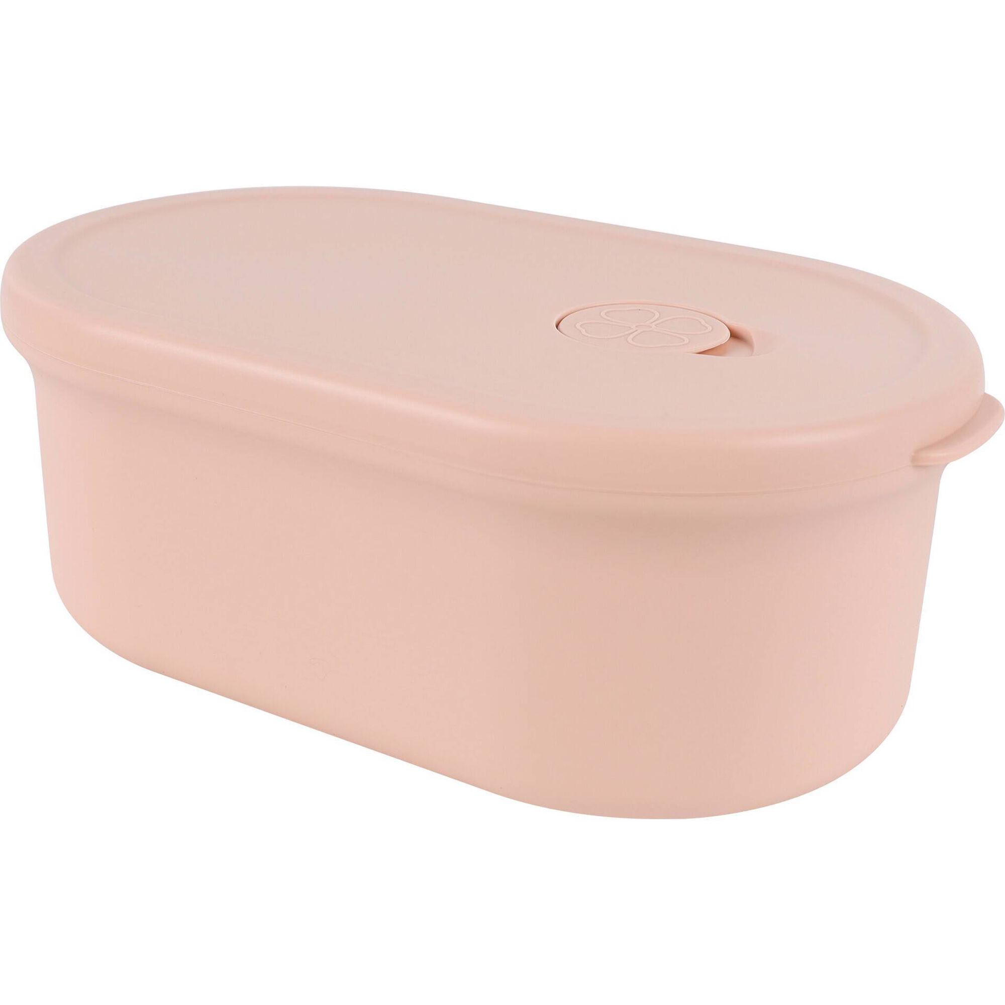Caixa Lanche Silicone Rosa Kasa