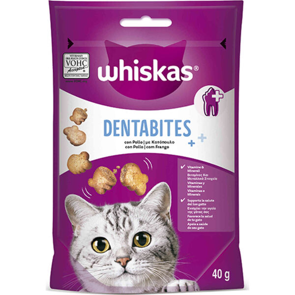 Snack para Gato Adulto Dentabites Whiskas