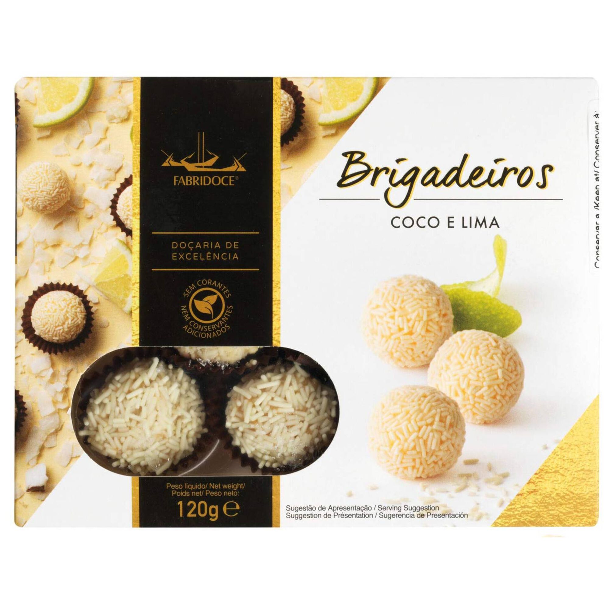 Brigadeiro de Coco e Lima Brigadeiro de Coco e Lima
