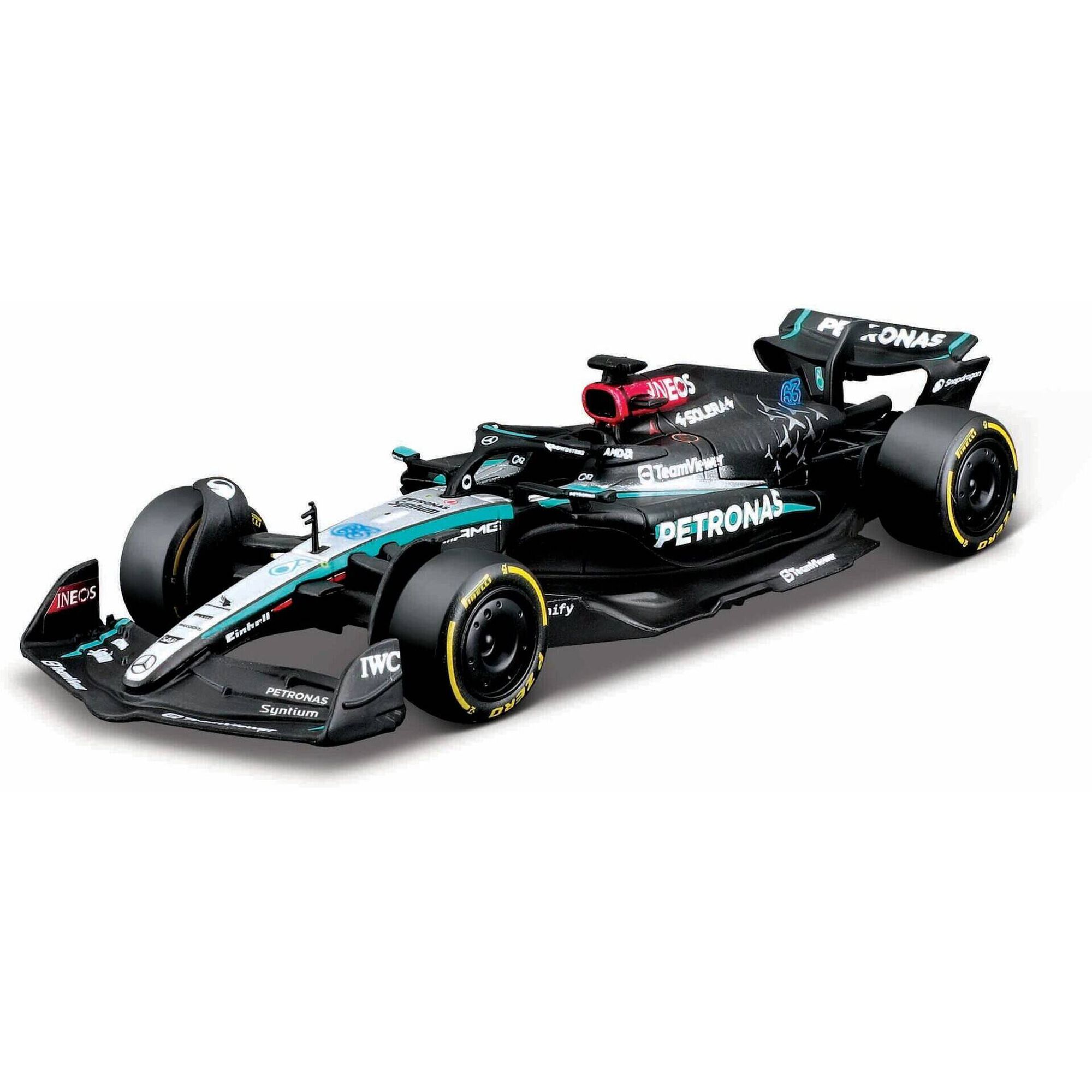 Carro Miniatura F1 Mercedes Bburago