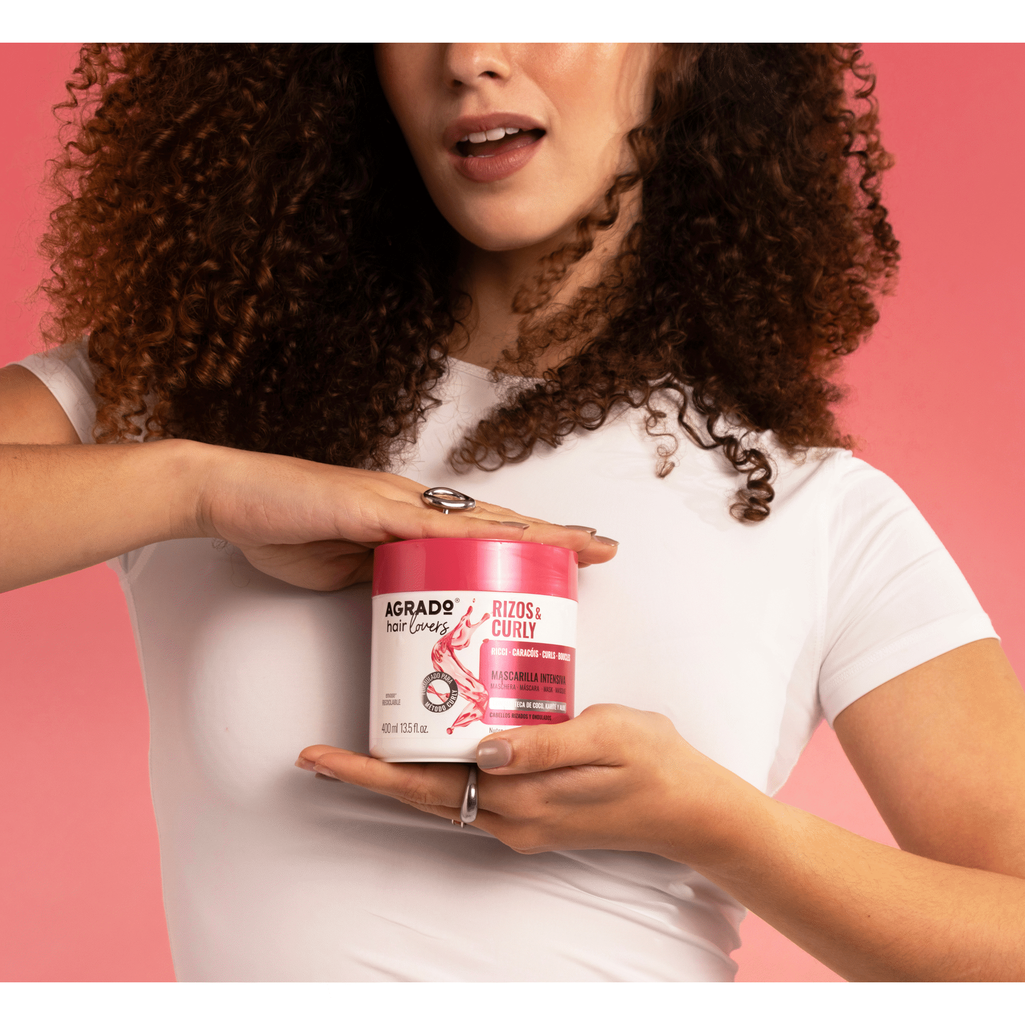 M&aacute;scara Cabelo Carac&oacute;is Curly Agrado