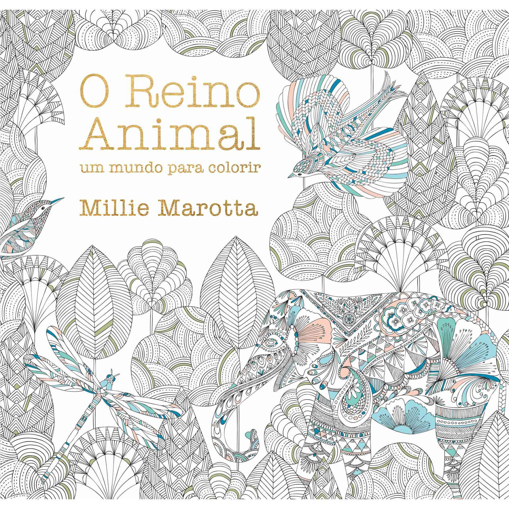 Livro de Colorir - O Reino Animal