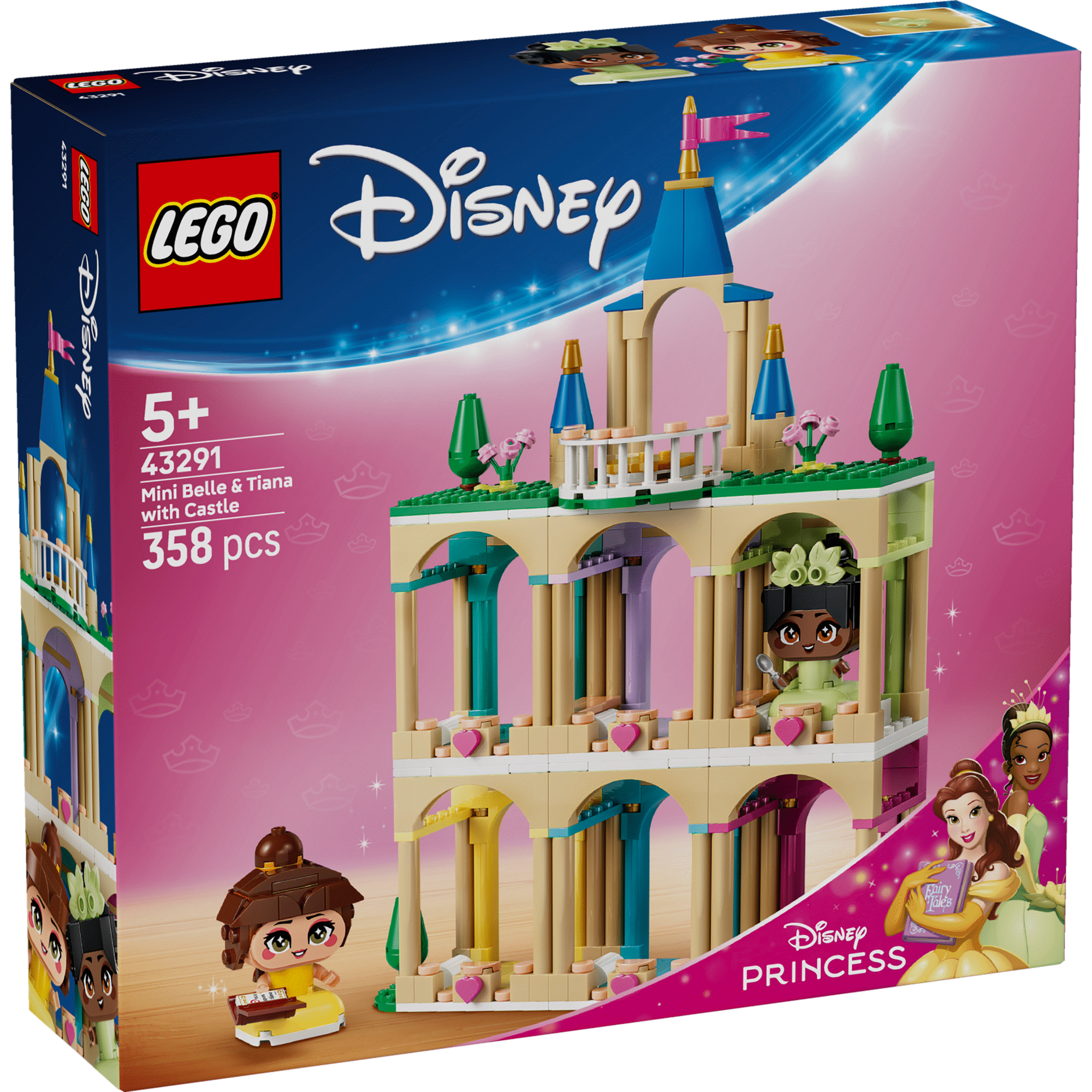 Mini Bela e Tiana com Castelo - 43291