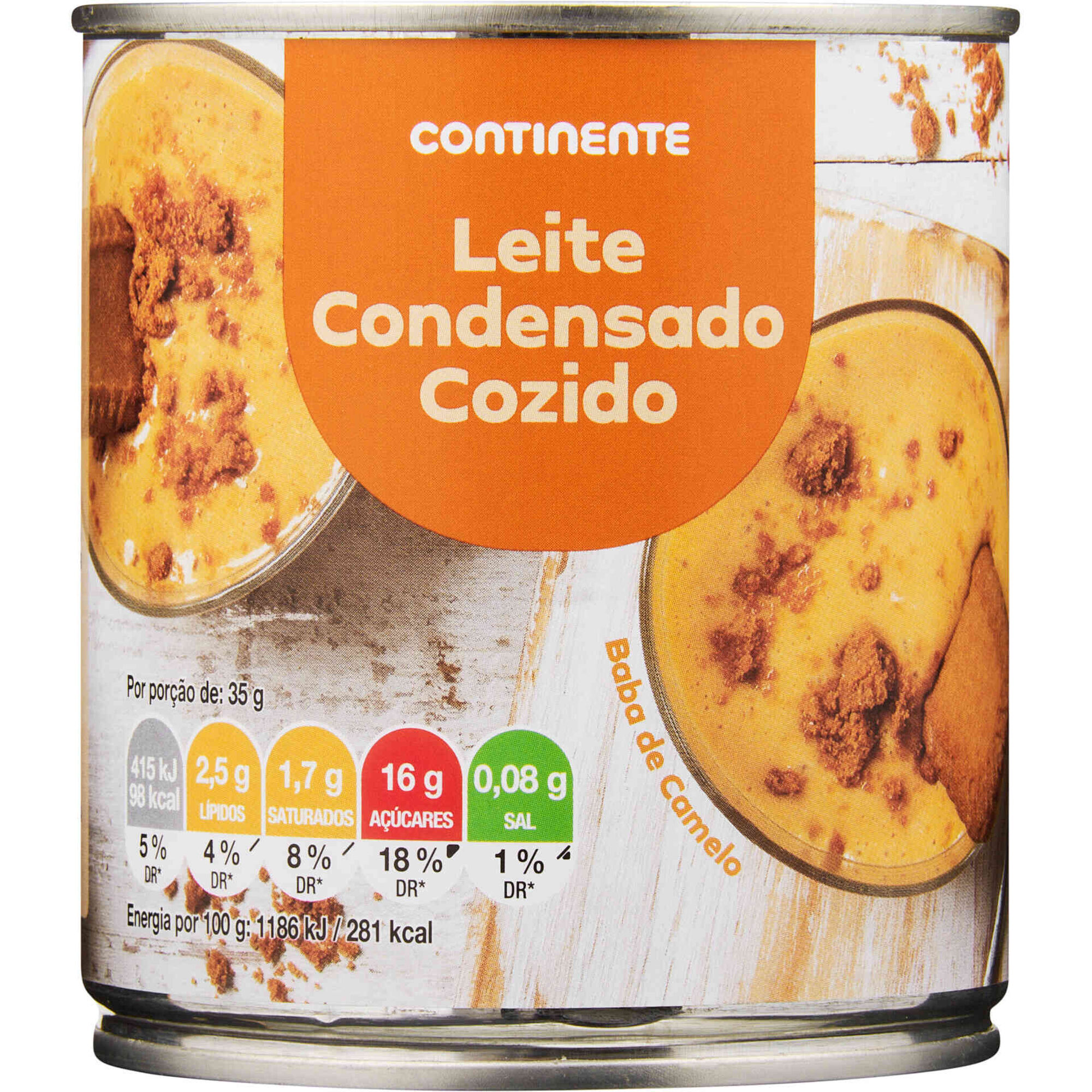 Leite Condensado Cozido Continente
