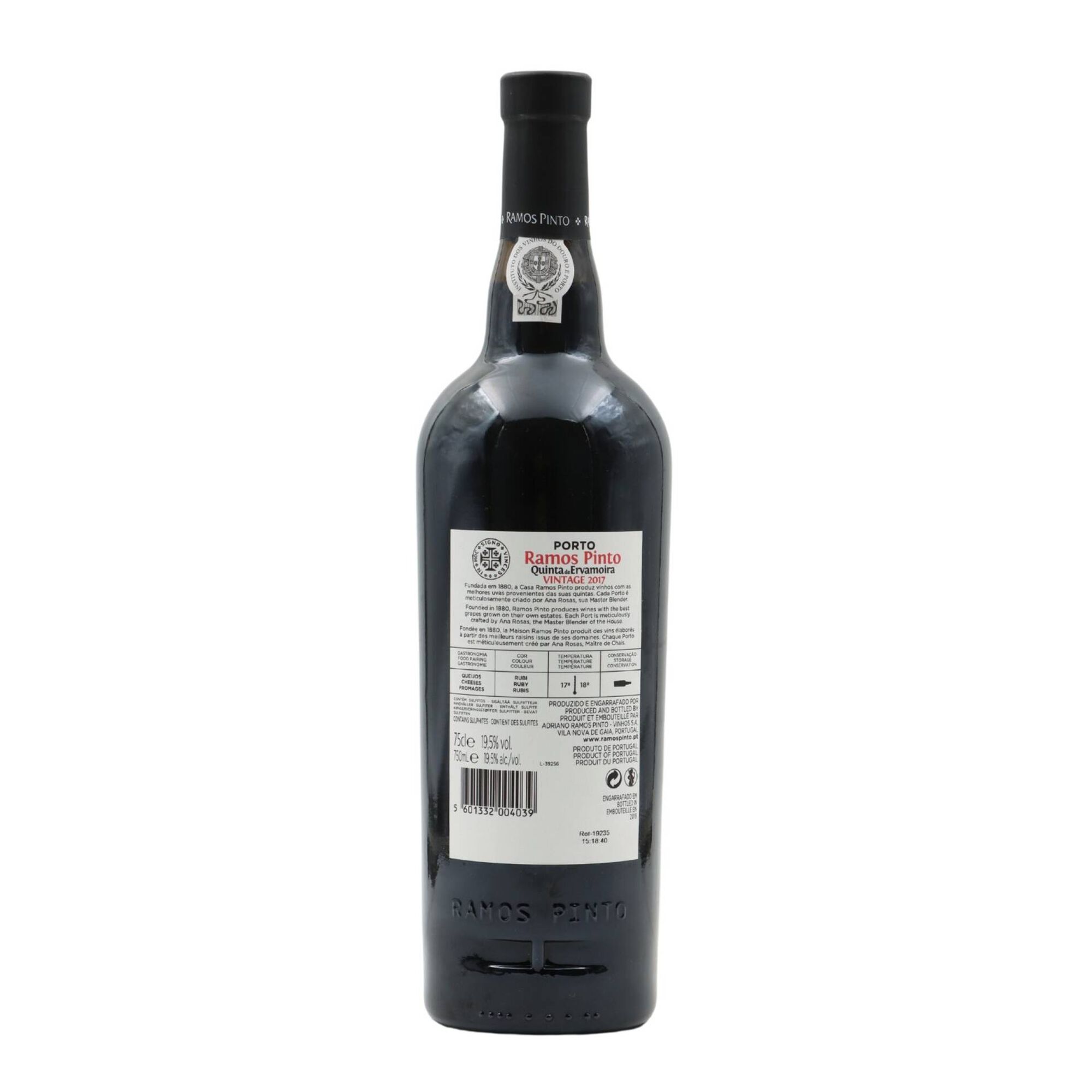 Adriano Ramos Pinto Quinta De Ervamoira Vinho Do Porto Vintage