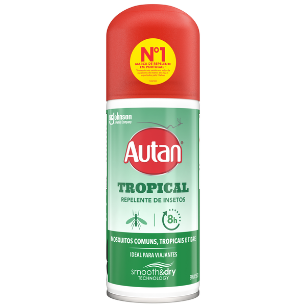Inseticida Spray Seco Tropical Autan