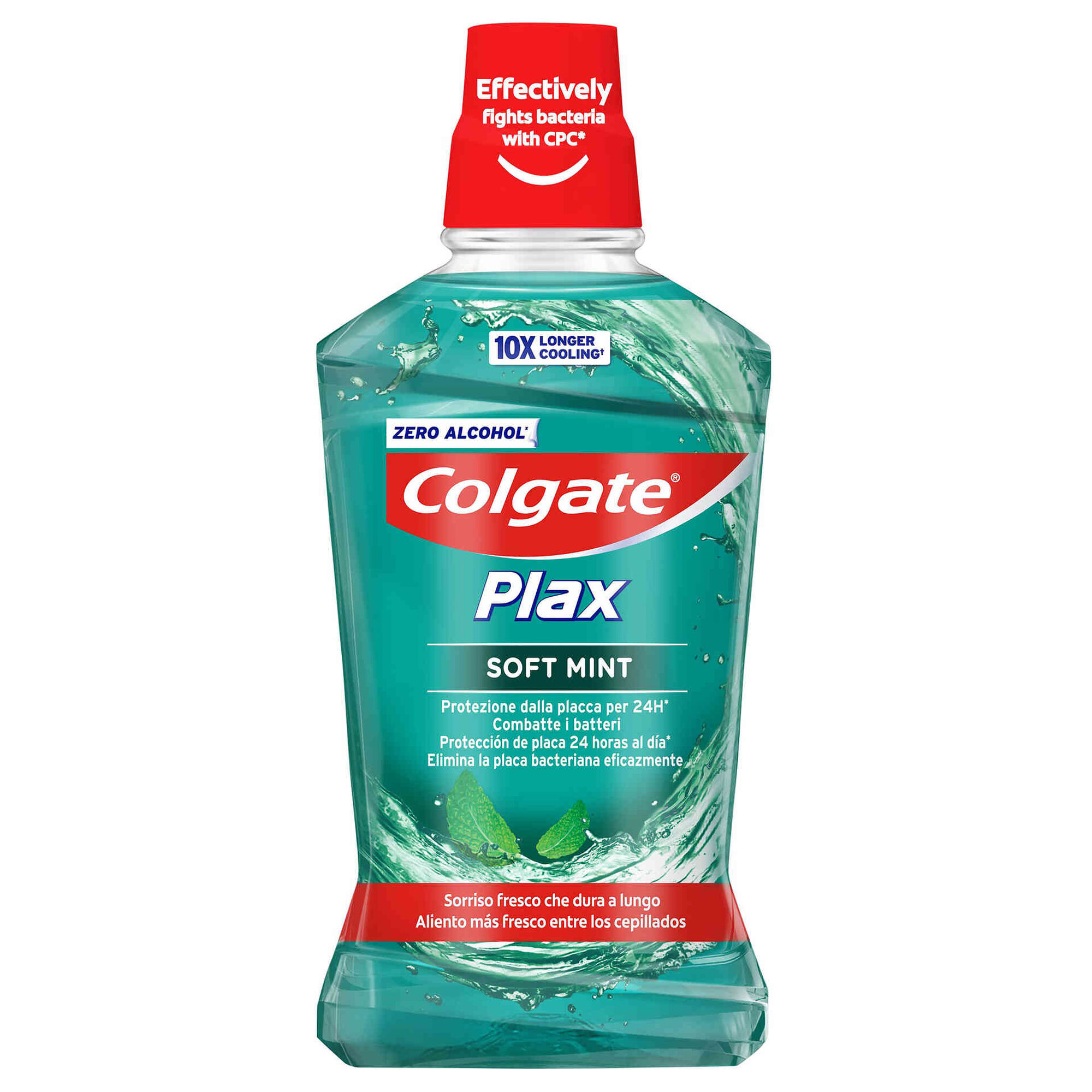 Elixir Bucal Plax Menta Suave