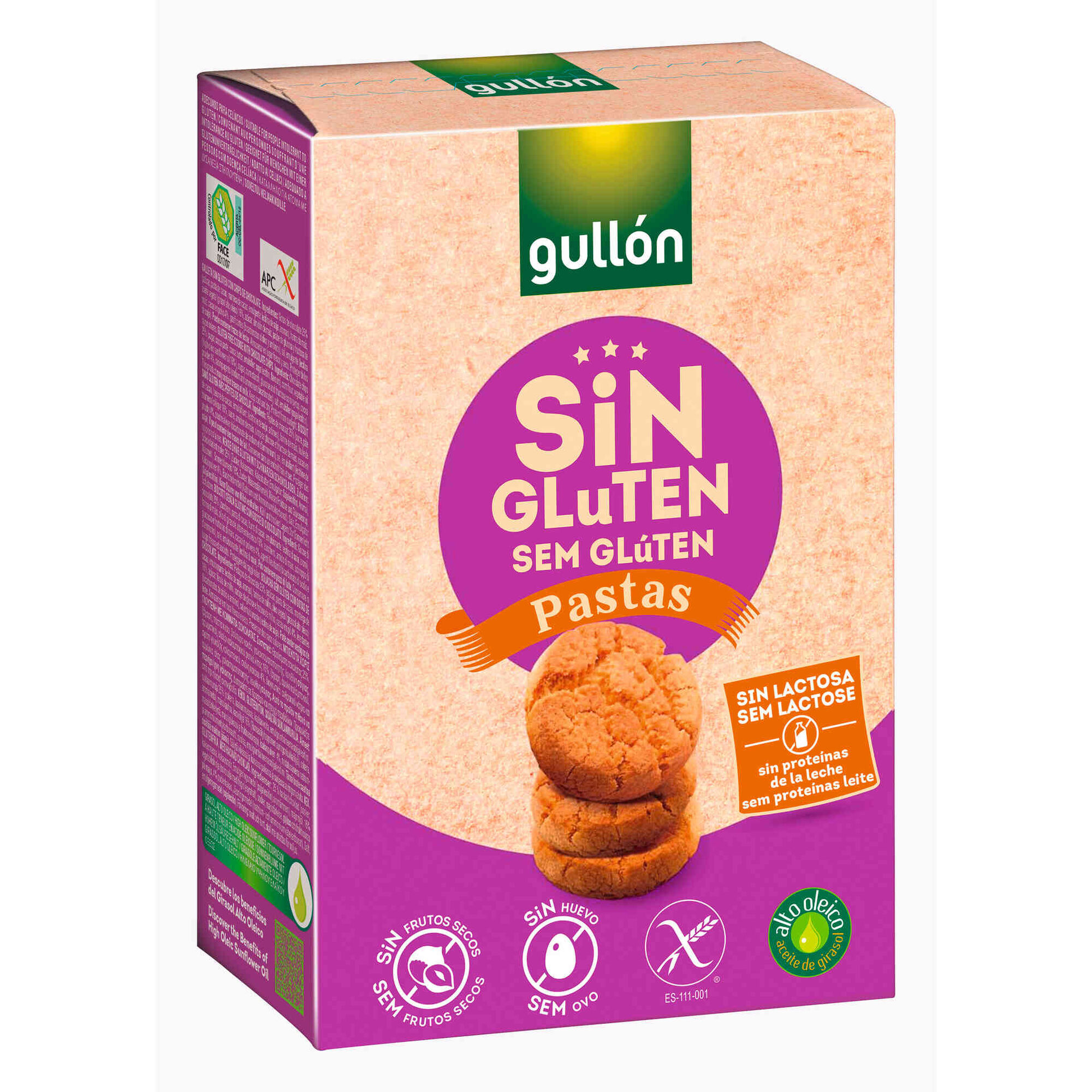 Bolachas Pastas sem Glúten